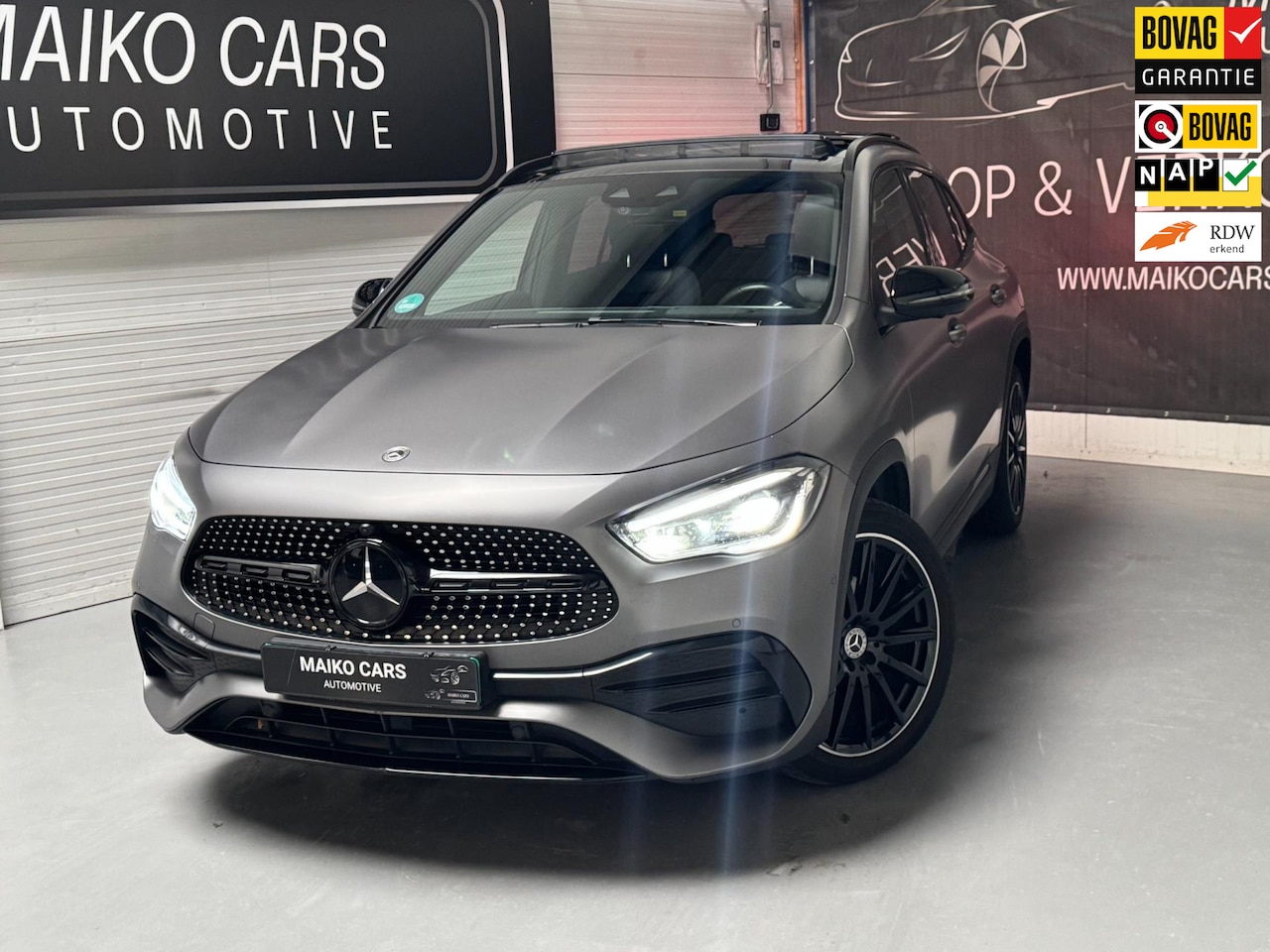 Mercedes-Benz GLA-Klasse - 250 e AMG Limited Pano Mat Grijs 360 Cam - AutoWereld.nl