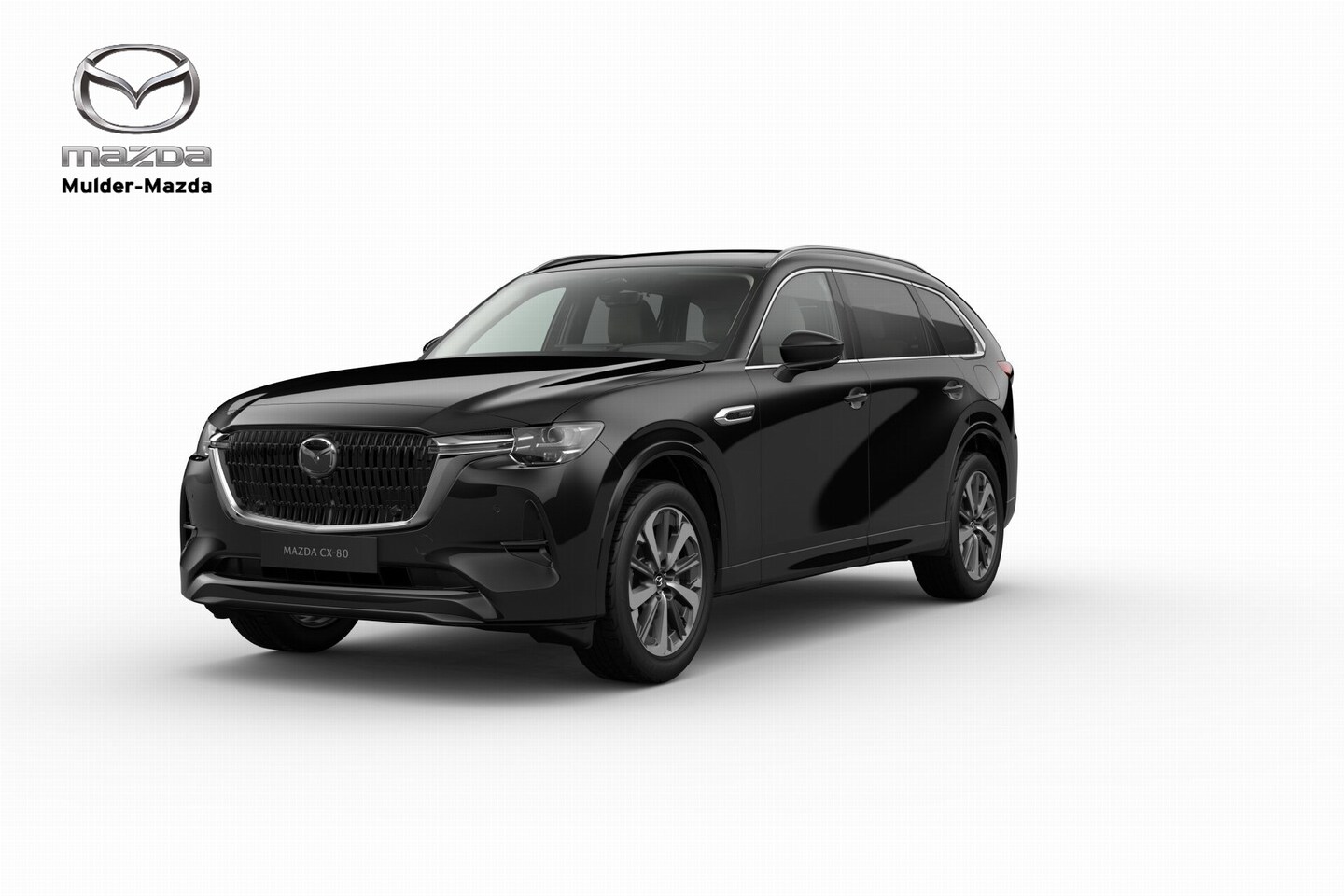 Mazda CX-80 - e-Skyactiv PHEV 327 Takumi Plus | 12,3-inch TFT-kleurendisplay met bediening via centrale - AutoWereld.nl