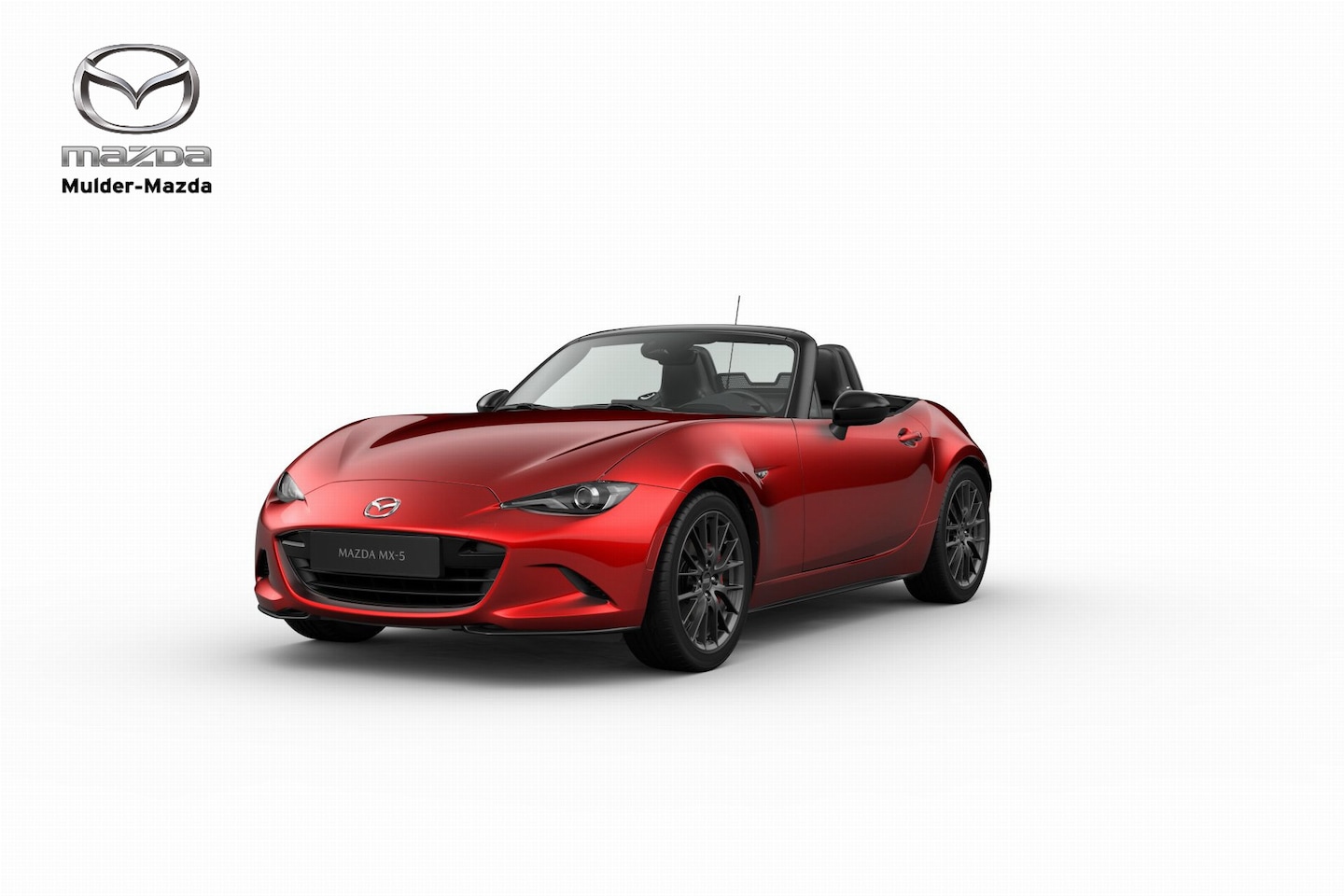 Mazda MX-5 - SKYACTIV-G 132 Homura | 16-inch lichtmetalen velgen in Black Metallic (Skyactiv-G 132) | 1 - AutoWereld.nl