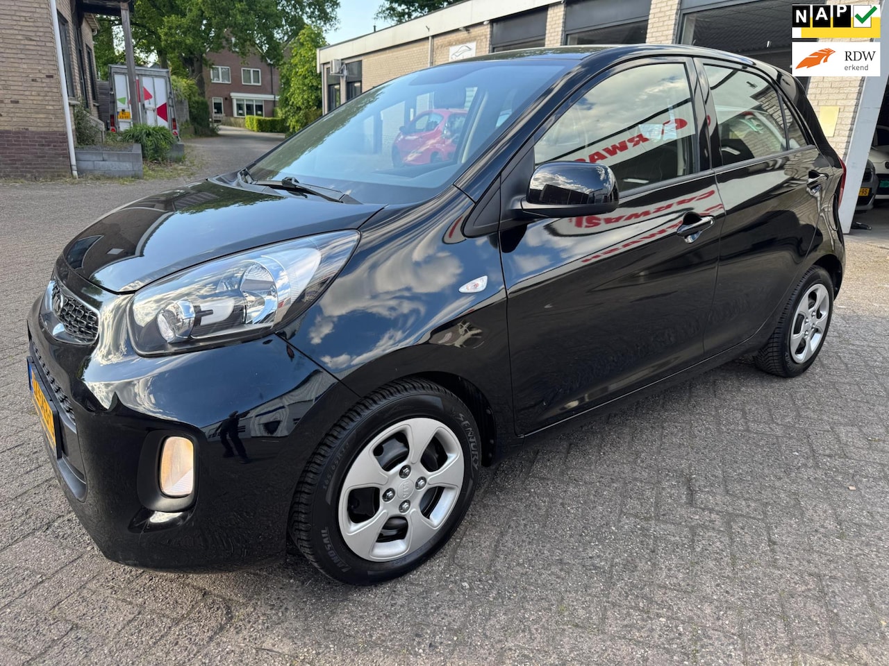Kia Picanto - 1.0 CVVT ComfortLine AIRCO ORG 70132 KM NAP O.H BOEKJES LUXE UITVOERING NW STAAT. - AutoWereld.nl