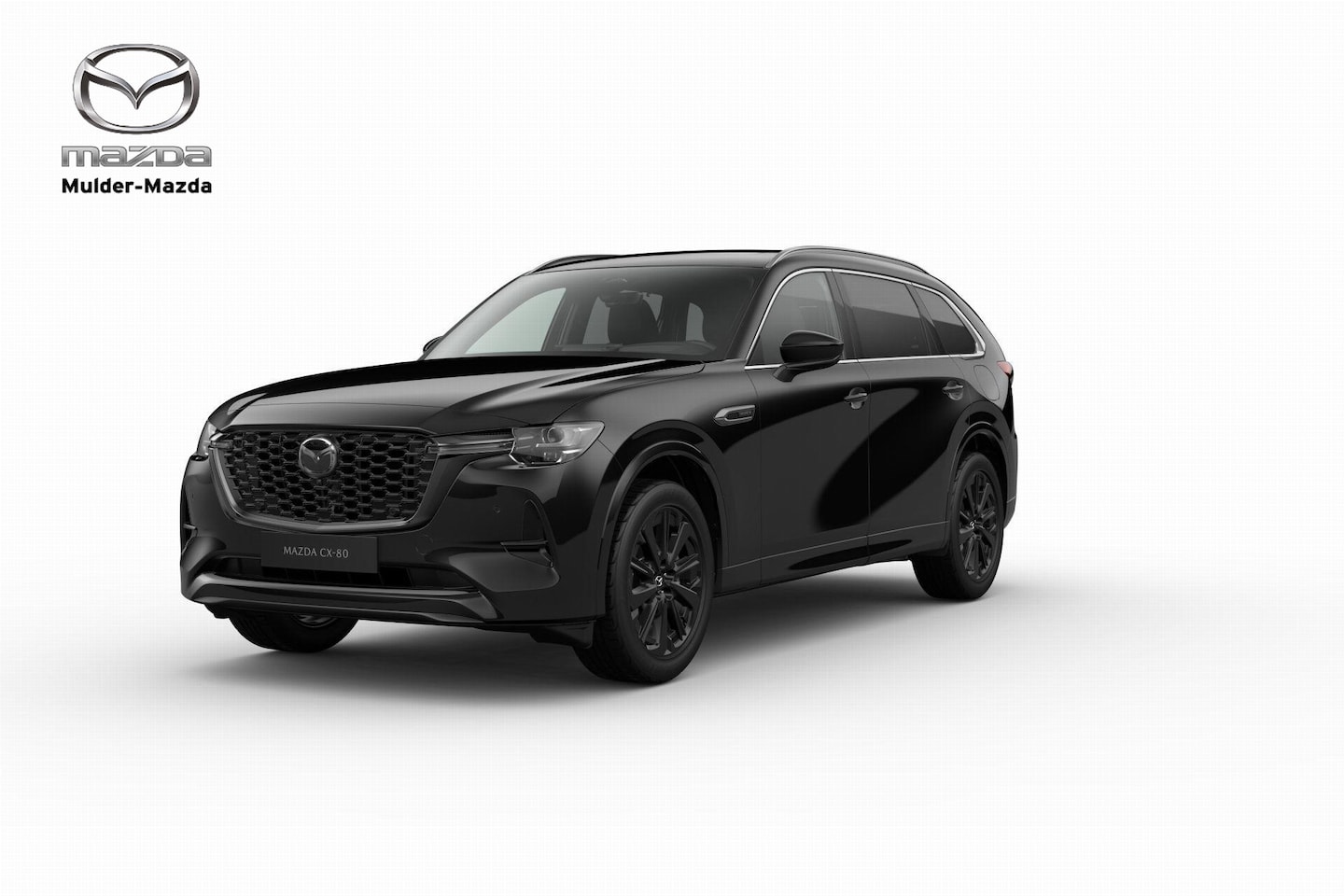 Mazda CX-80 - e-Skyactiv PHEV 327 Homura Plus | 12,3-inch TFT-kleurendisplay met bediening via centrale - AutoWereld.nl