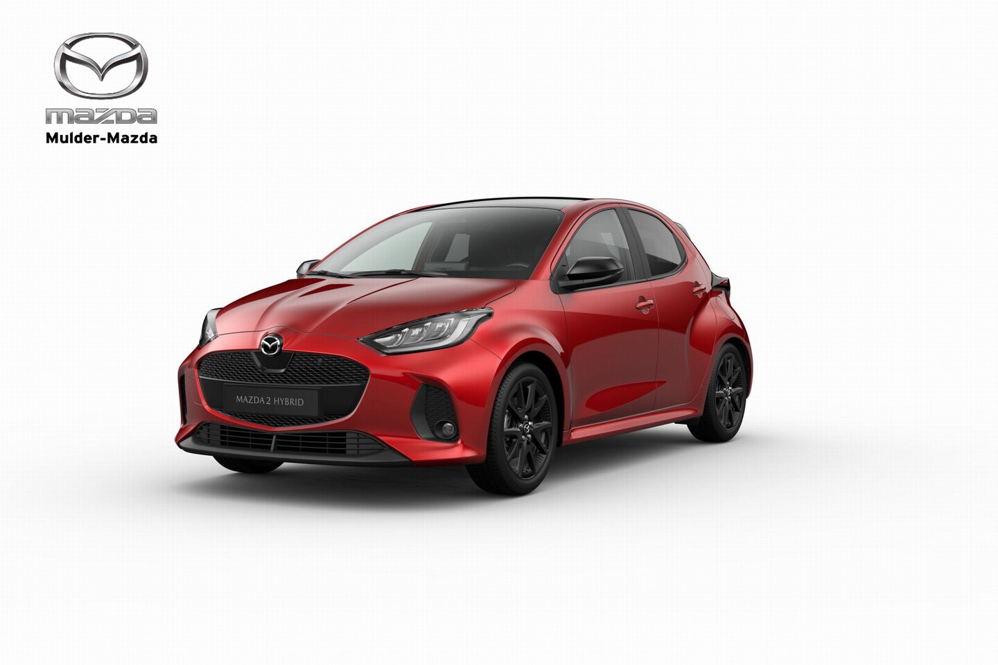 Mazda 2 Hybrid - 116 Homura Plus | 12,3-inch digitale meterset | 6 speakers | Achteruitrijcamera - AutoWereld.nl