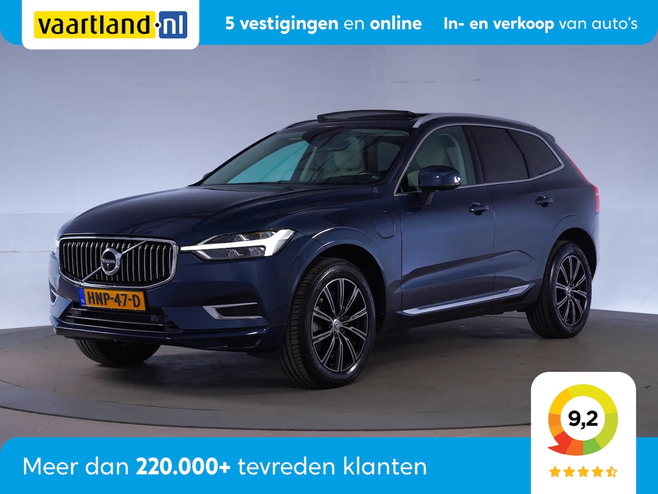 Volvo XC60 - 2.0 T8 Twin Engine AWD Inscription Luxe [ Panorama Leder Head-up ] - AutoWereld.nl