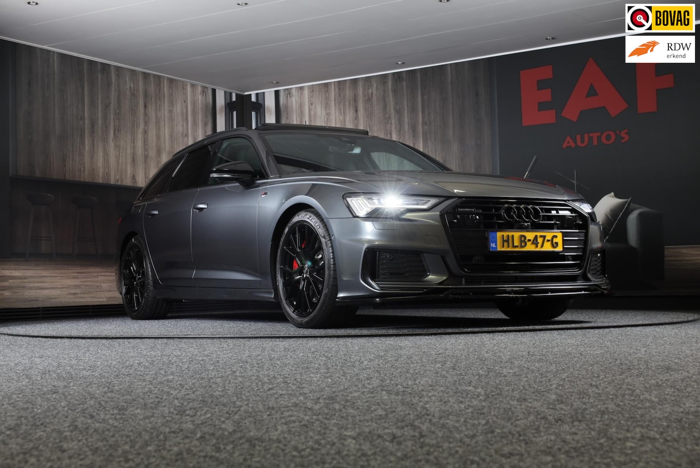 Audi A6 Avant - 55 TFSI e Quattro S6 Look / AUT / Memory / 360 Camera / Elek Stoelen / Acc / Lane Assist / - AutoWereld.nl