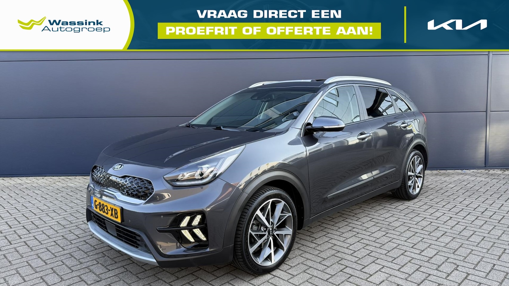 Kia Niro - 1.6 GDi Hybrid 141pk DCT6 ExecutiveLine | Schuif-/kanteldak | Navigatie | Stoelverwarming - AutoWereld.nl