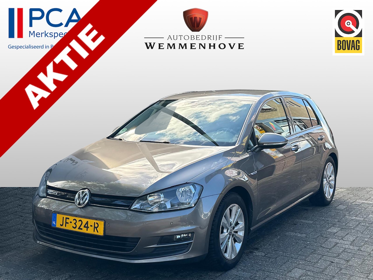 Volkswagen Golf - 1.0 TSI Business Edition Connected Automaat Airco/Automaat/5-Deurs/Alu wielen - AutoWereld.nl