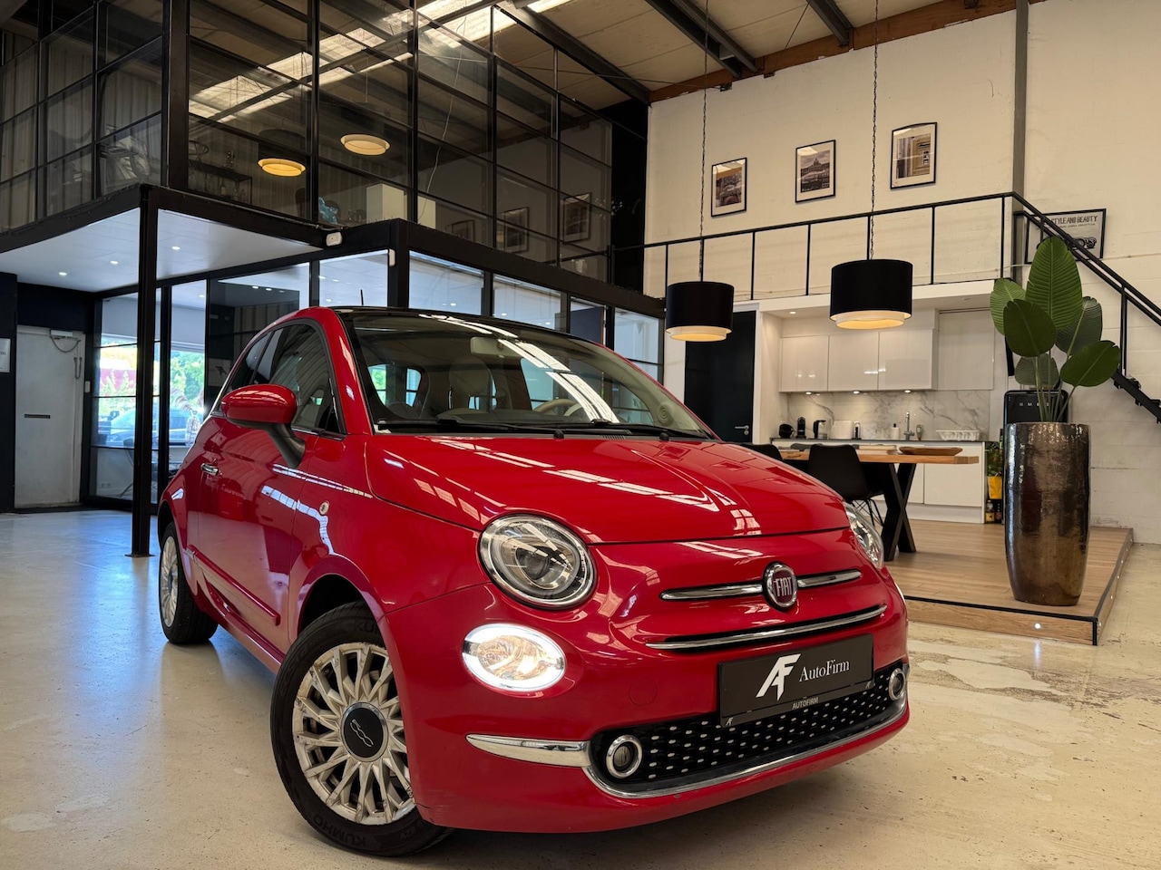 Fiat 500 - 1.2 |LED| Panoramadak| Parkeersensoren| Bluetooth| AUX| - AutoWereld.nl
