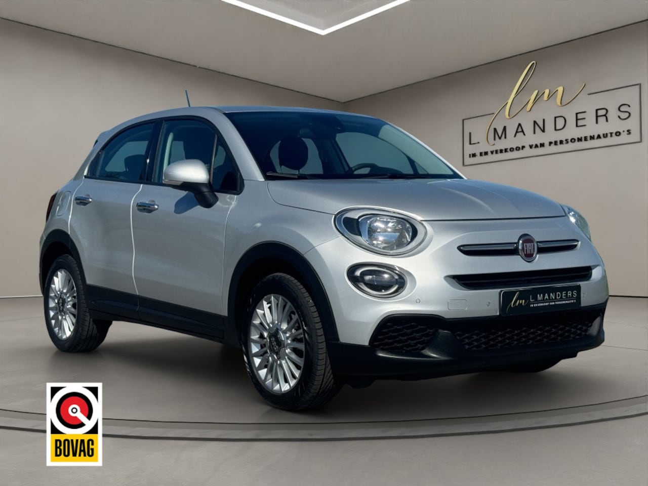 Fiat 500 X - 1.0 GSE Lounge 2020 ZILVER | Navigatie | Cruise Control | Appl - AutoWereld.nl