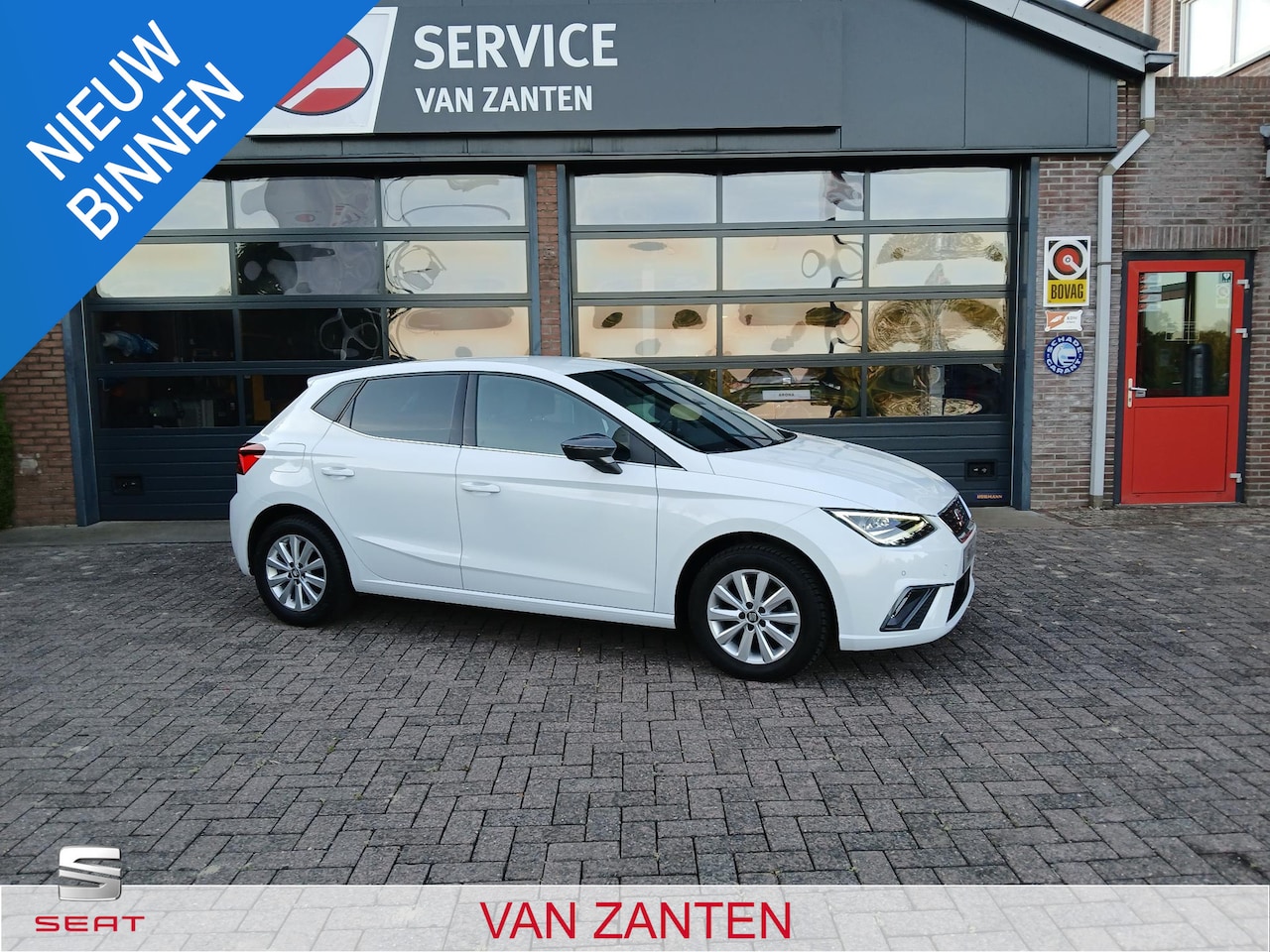 Seat Ibiza - 1.0 TSI Excellence + LED + Navi + Camera + Winter pakk. etc. etc. - AutoWereld.nl