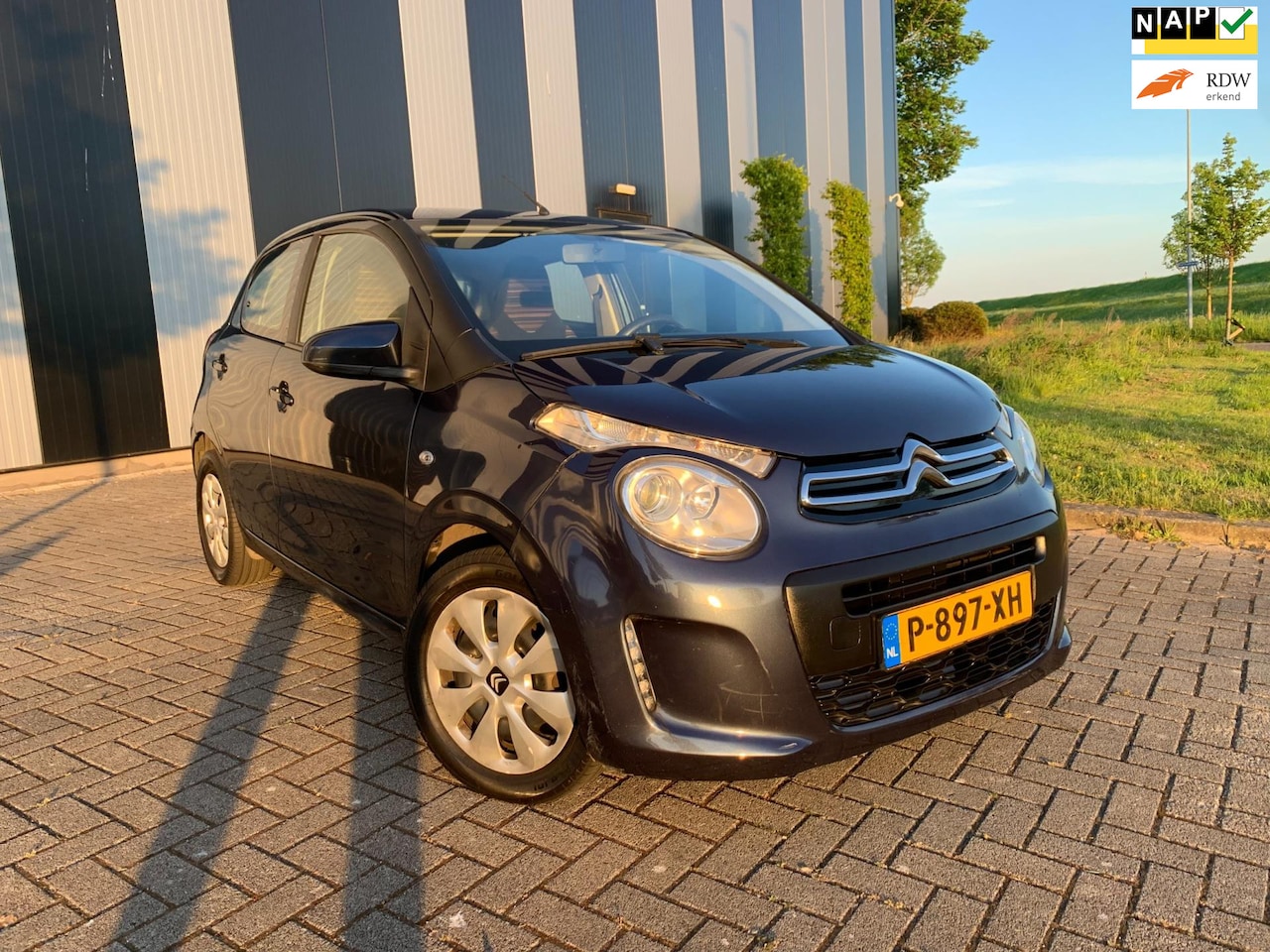 Citroën C1 - 1.2 PureTech Shine Nw APK-Airco-Cruise-ElekPakket - AutoWereld.nl