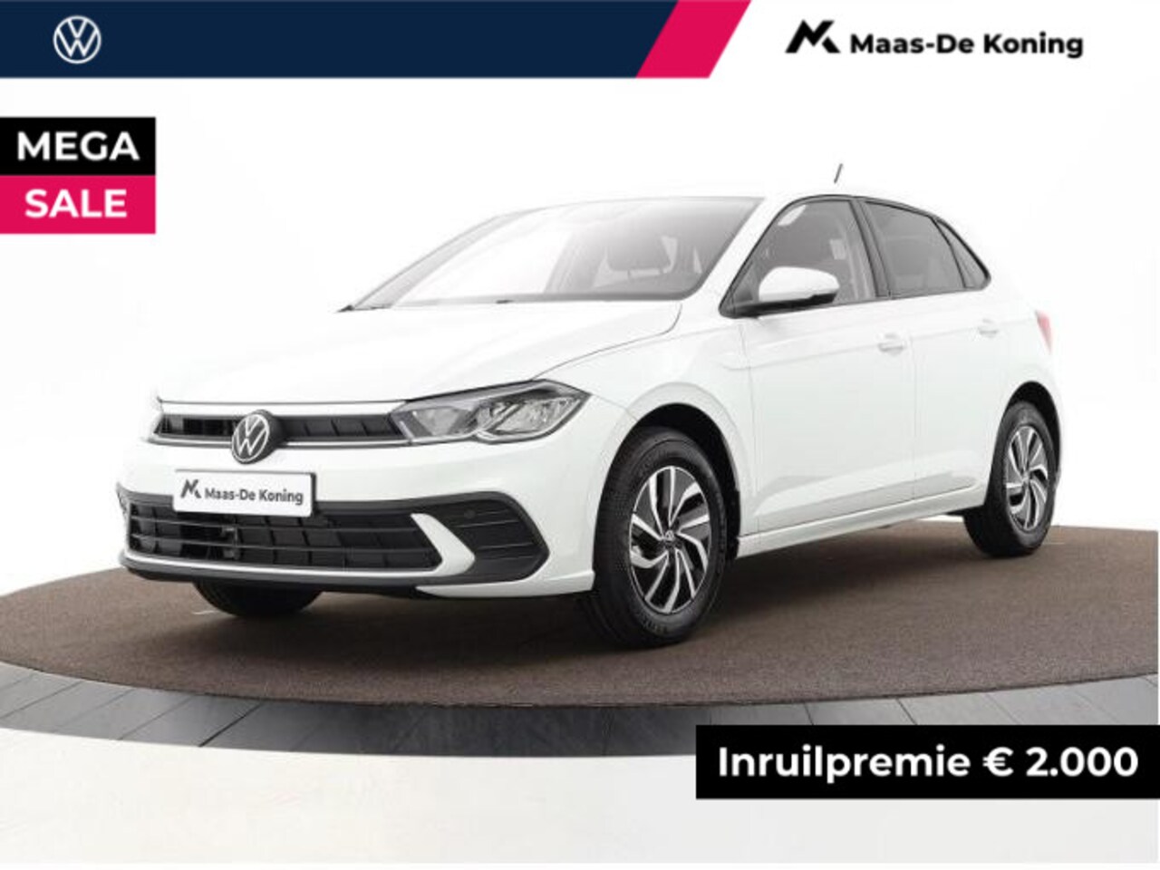 Volkswagen Polo - Life Edition 1.0 TSI 95 pk 7 versn. DSG · achteruitrijcamera · MEGA SALE · - AutoWereld.nl