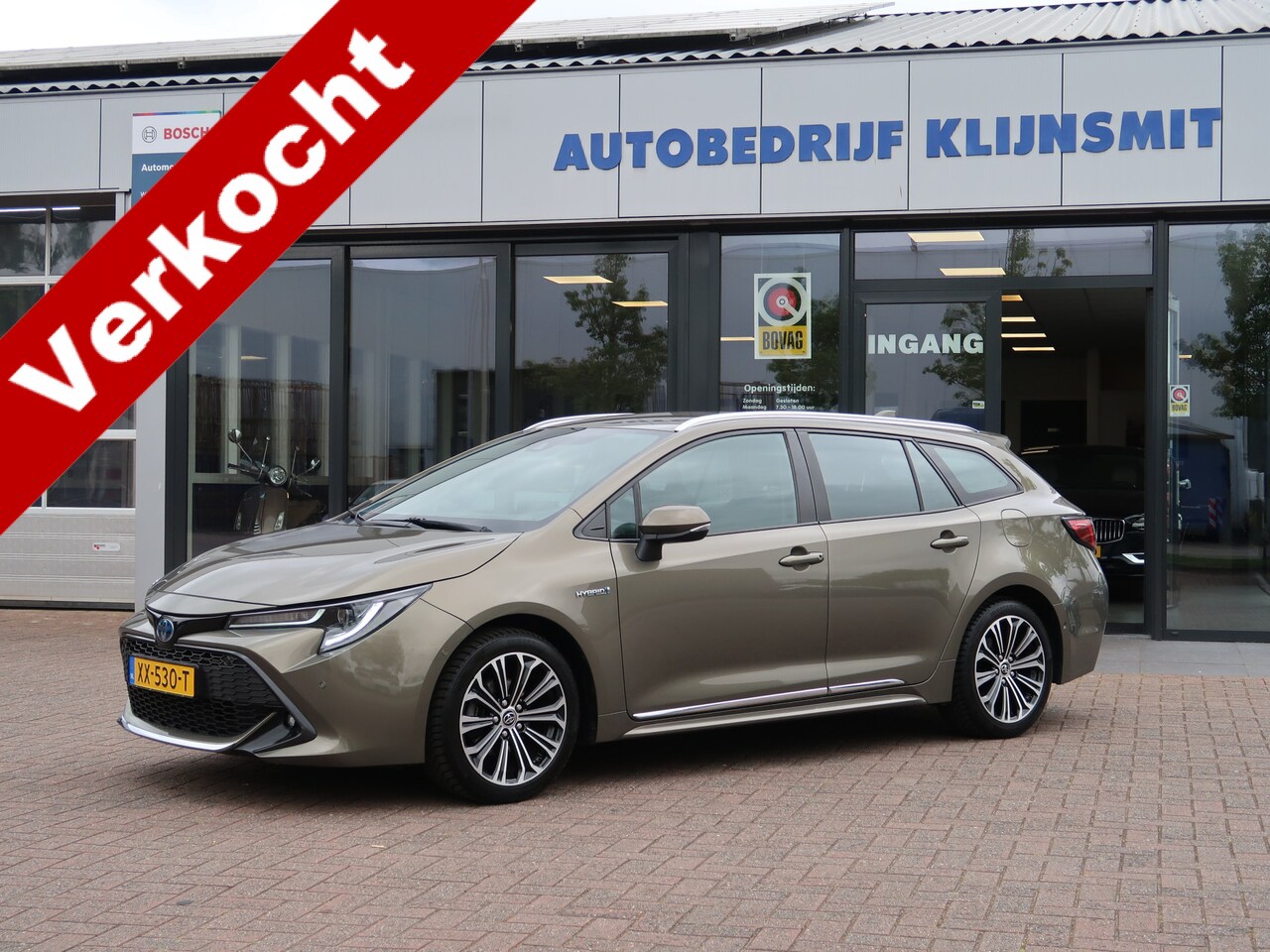 Toyota Corolla Touring Sports - 1.8 Hybrid Style | park-sensoren | trekhaak | stoelverw | hud | - AutoWereld.nl