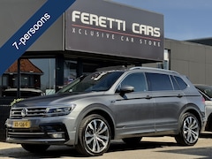 Volkswagen Tiguan Allspace - 2.0 TDI AUT7 R-LINE HIGHLINE 7PERS 150PK. PANODAK LEDER NAVI CAMERA DIGI-DASH APPLE-CARPLA