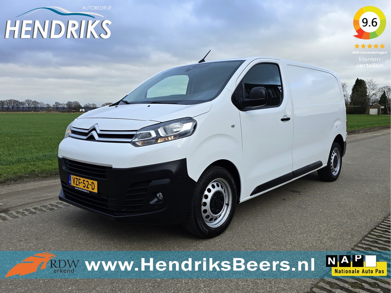 Citroën Jumpy - 2.0 BlueHDI 120 M Club L2 H1 - 120 Pk - Euro 6 - Navi - ParkeerCamera - AppleCarplay Andro - AutoWereld.nl