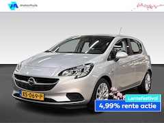 Opel Corsa - 1.0 TURBO 90PK 120TH EDITION NAVI TEL ECC NAP
