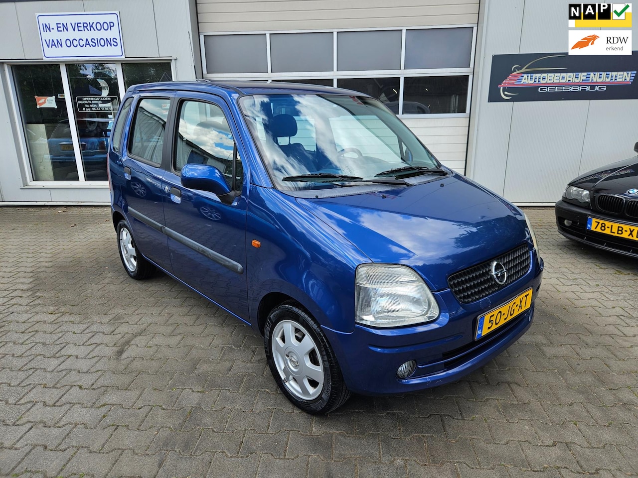 Opel Agila - 1.2-16V Elegance AIRCO..TREKHAAK - AutoWereld.nl