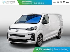 Fiat E-Scudo - L3 75 kWh | Pack City | Pack Exterieur | 17" | Laadruimte afw. | Full Led Kopl. | Tussensc