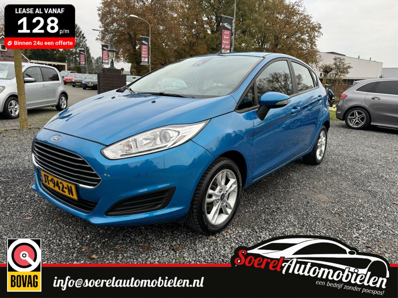 Ford Fiesta - camera clima 5 deurs lm velgen boekjes nieuwstaat - AutoWereld.nl
