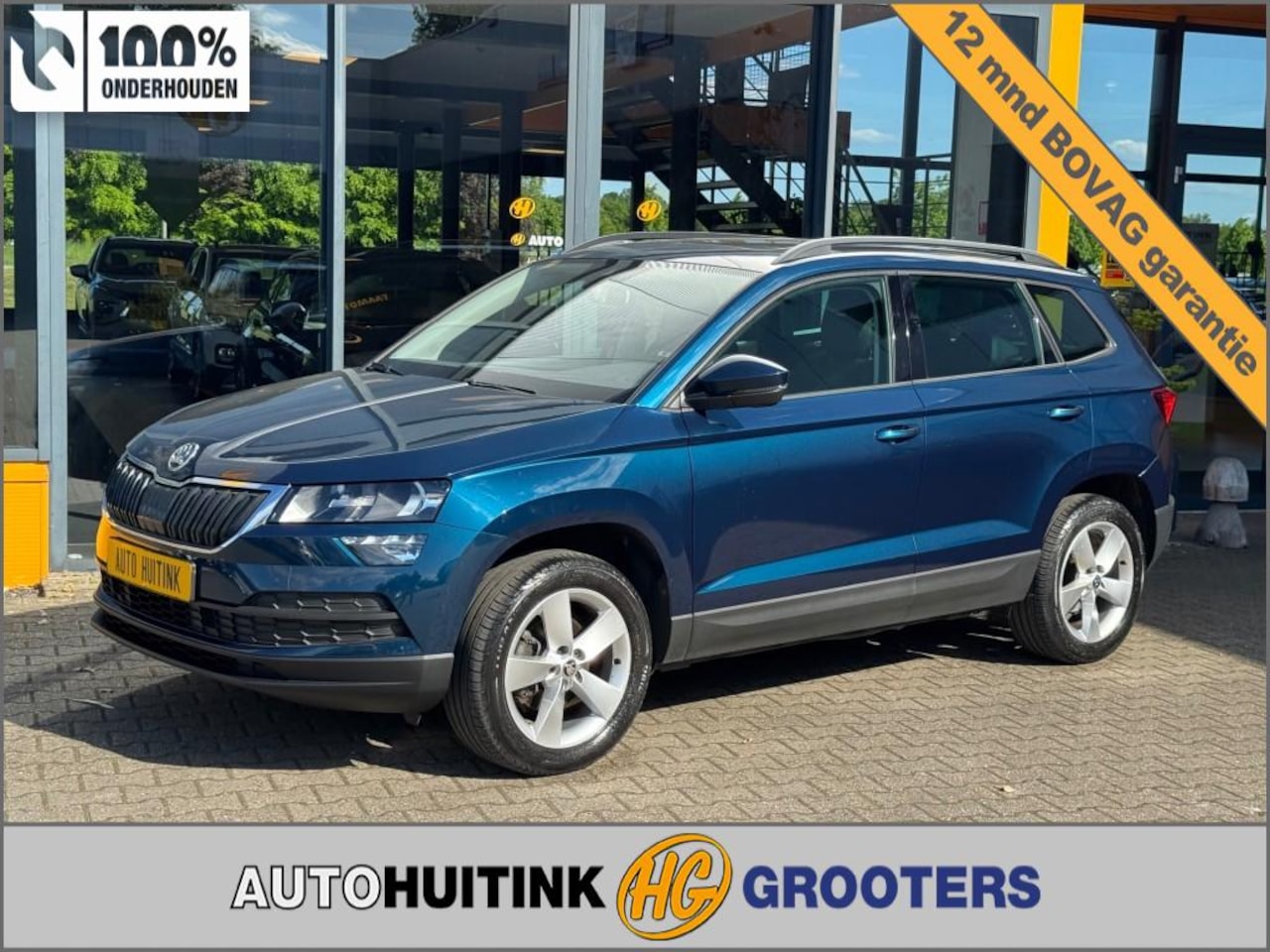Skoda Karoq - 1.0 TSI Ambition - Navi - Pan dak - leer - elctr trekhaak - AutoWereld.nl