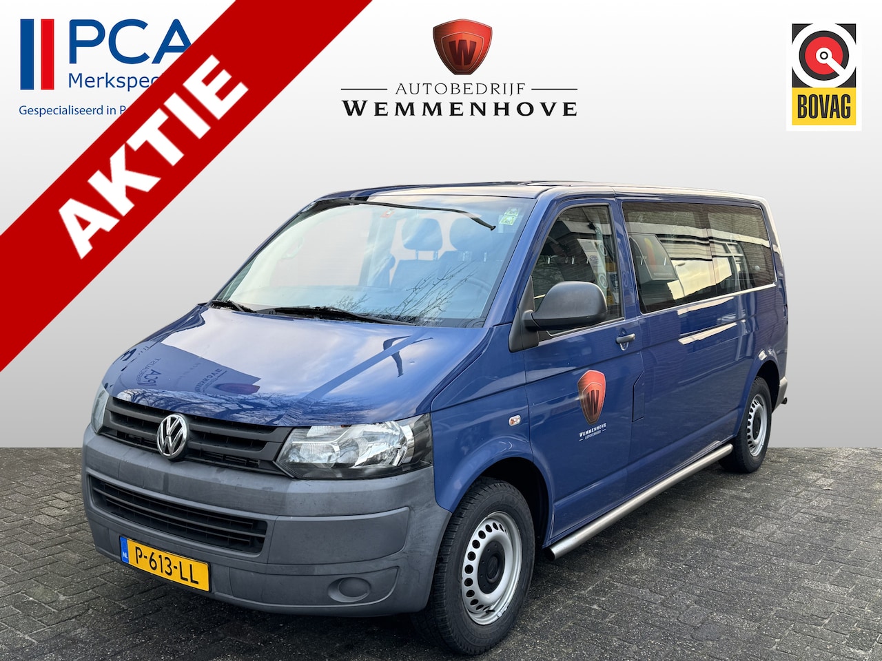 Volkswagen Transporter Kombi - 2.0 TDI L2H1 Trendline 9-Persoons/Airco/Cruise control/Nieuw model/ Incl BTW - AutoWereld.nl