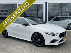 Mercedes-Benz A-klasse - 200 Launch Edition Premium Plus 50% deal 12.475.- ACTIE 360° camera / Burmeister / Leder /