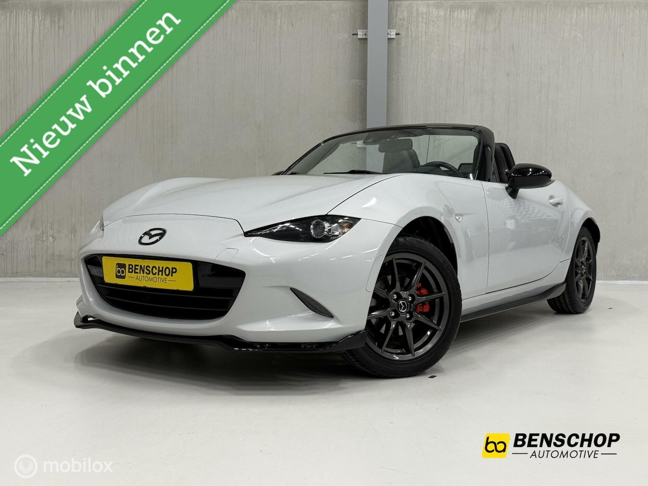 Mazda MX-5 - 1.5 Sky-G 131 GT-M Navi Carplay Leder Xenon DAB Stoelverwarming - AutoWereld.nl