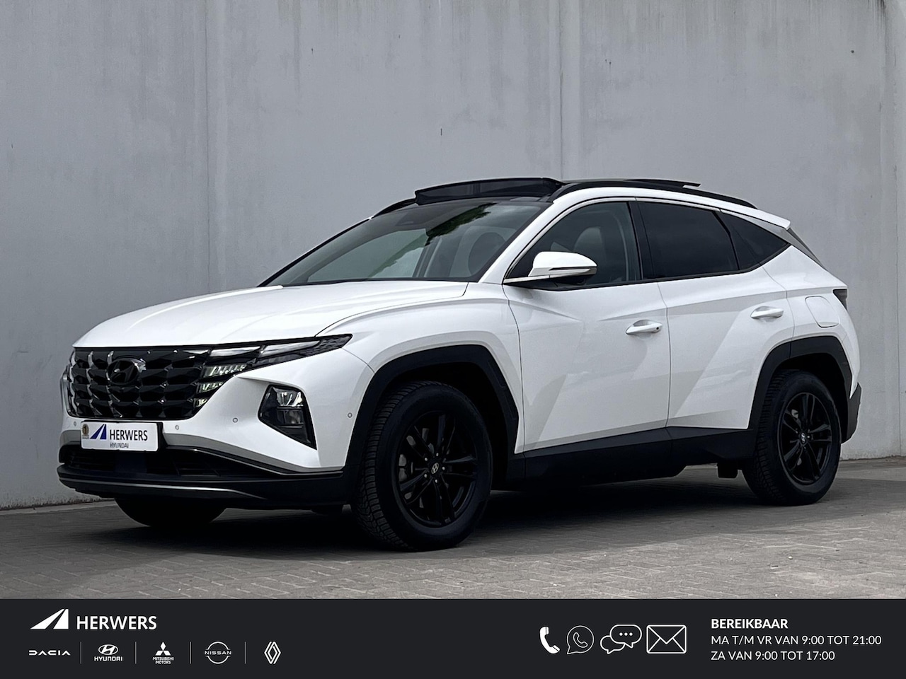 Hyundai Tucson - 1.6 T-GDI PHEV Premium Sky 4WD / Dealer onderhouden / Trekgewicht 1.350 kg / Accu SoH 100% - AutoWereld.nl