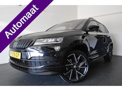 Skoda Karoq - 1.5 TSI ACT Sportline Business , BLACK EDITION , TREKHAAK , A UITRIJ CAM , ST+STUUR VERW ,