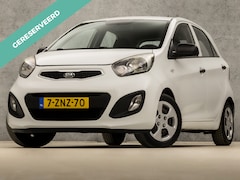 Kia Picanto - 1.0 CVVT Sport (NAVIGATIE, CLIMATE, 5 DEURS, BLUETOOTH, SPORTSTOELEN, ELEK RAMEN, NIEUWE A