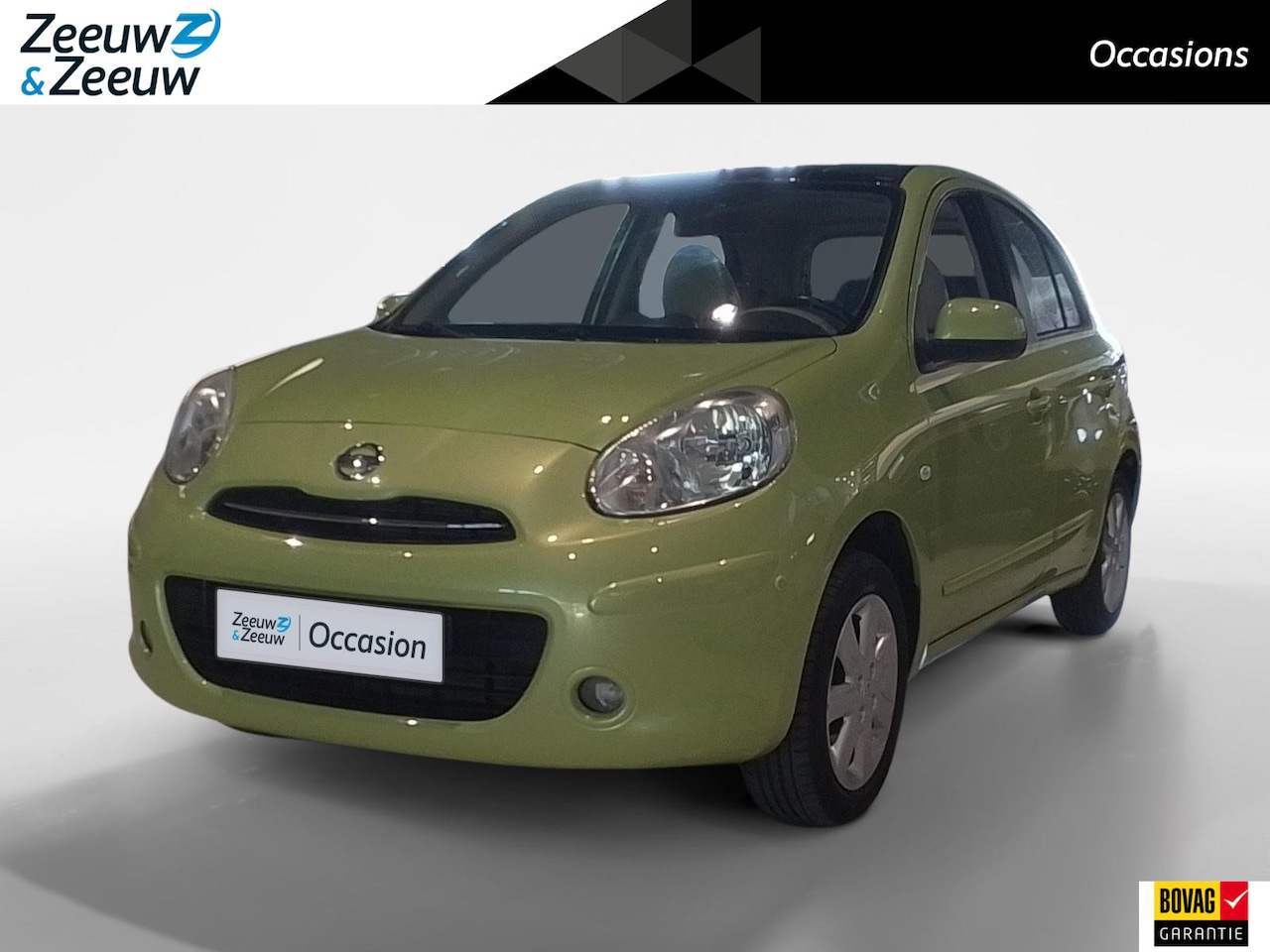 Nissan Micra - 1.2 Tekna *Navigatie*Climate Controle*Lichtmetalen velgen*Parkeer sensoren achter*Panorami - AutoWereld.nl