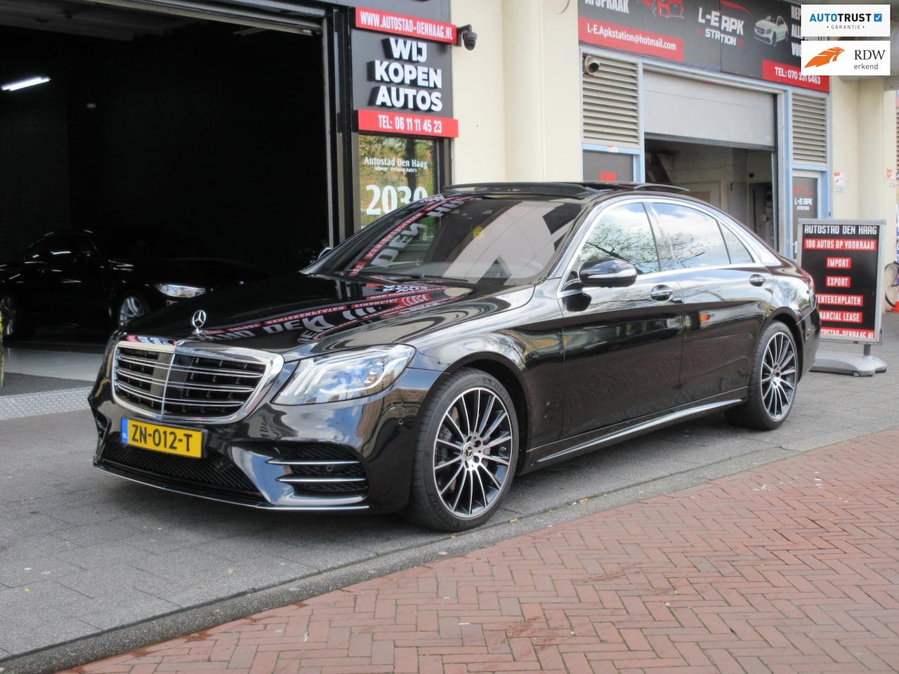 Mercedes-Benz S-klasse - 400d 4Matic Lang Premium Plus AMG Pano - AutoWereld.nl