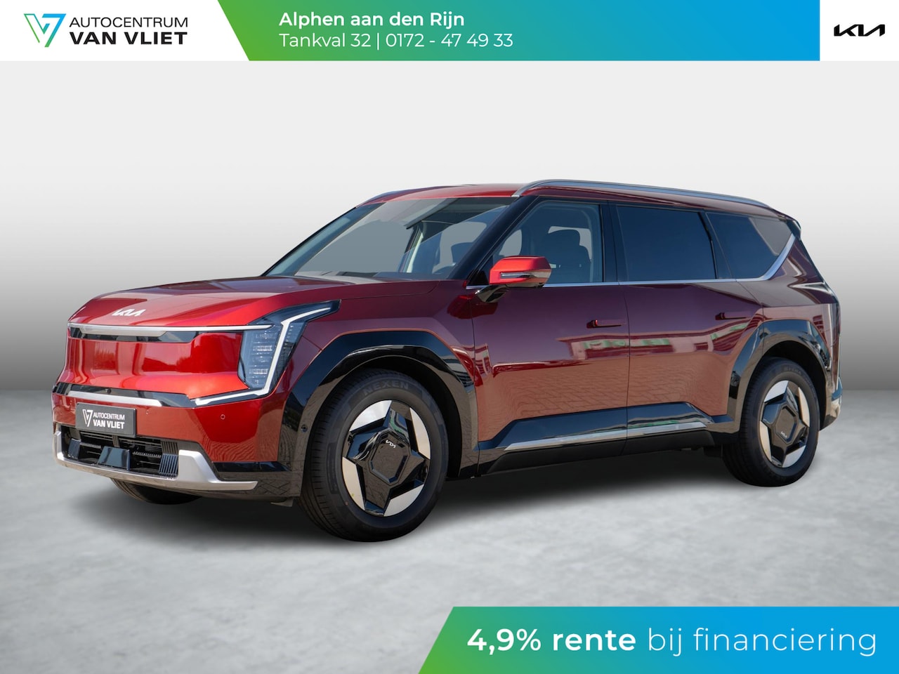 Kia EV9 - Air 99.8 kWh | Op voorraad | Stoelverwarming | Dodehoek assistentie | - AutoWereld.nl