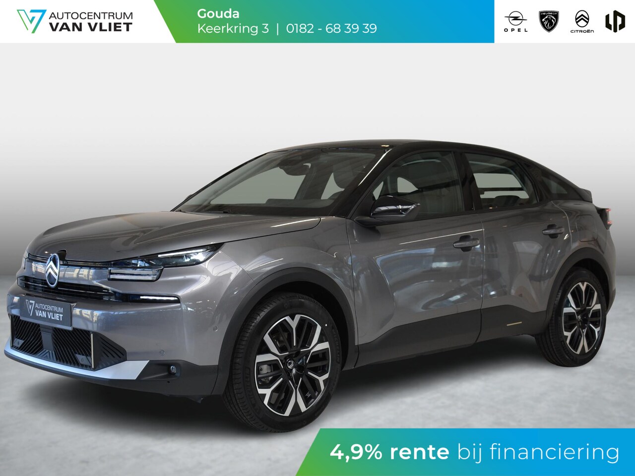 Citroën Ë-C4 - Business 54 kWh 156pk | 418km WLTP | Navigatie | Achteruitrij Camera | - AutoWereld.nl
