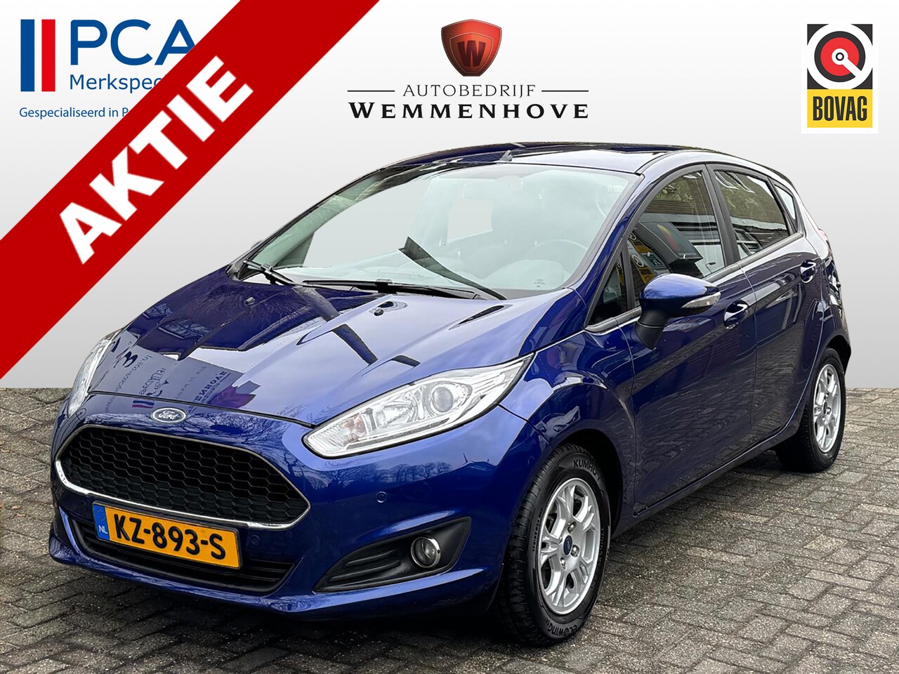 Ford Fiesta - 1.5 TDCi Style Ultimate Lease Edition Airco/Parkeersensoren/Lichtmetalen velgen - AutoWereld.nl