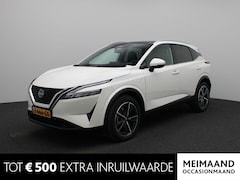 Nissan Qashqai - 1.3 MHEV Xtronic Tekna 158PK | BTW | AUTOMAAT | OCCASION LEASE MOGELIJK op aanvraag | Navi