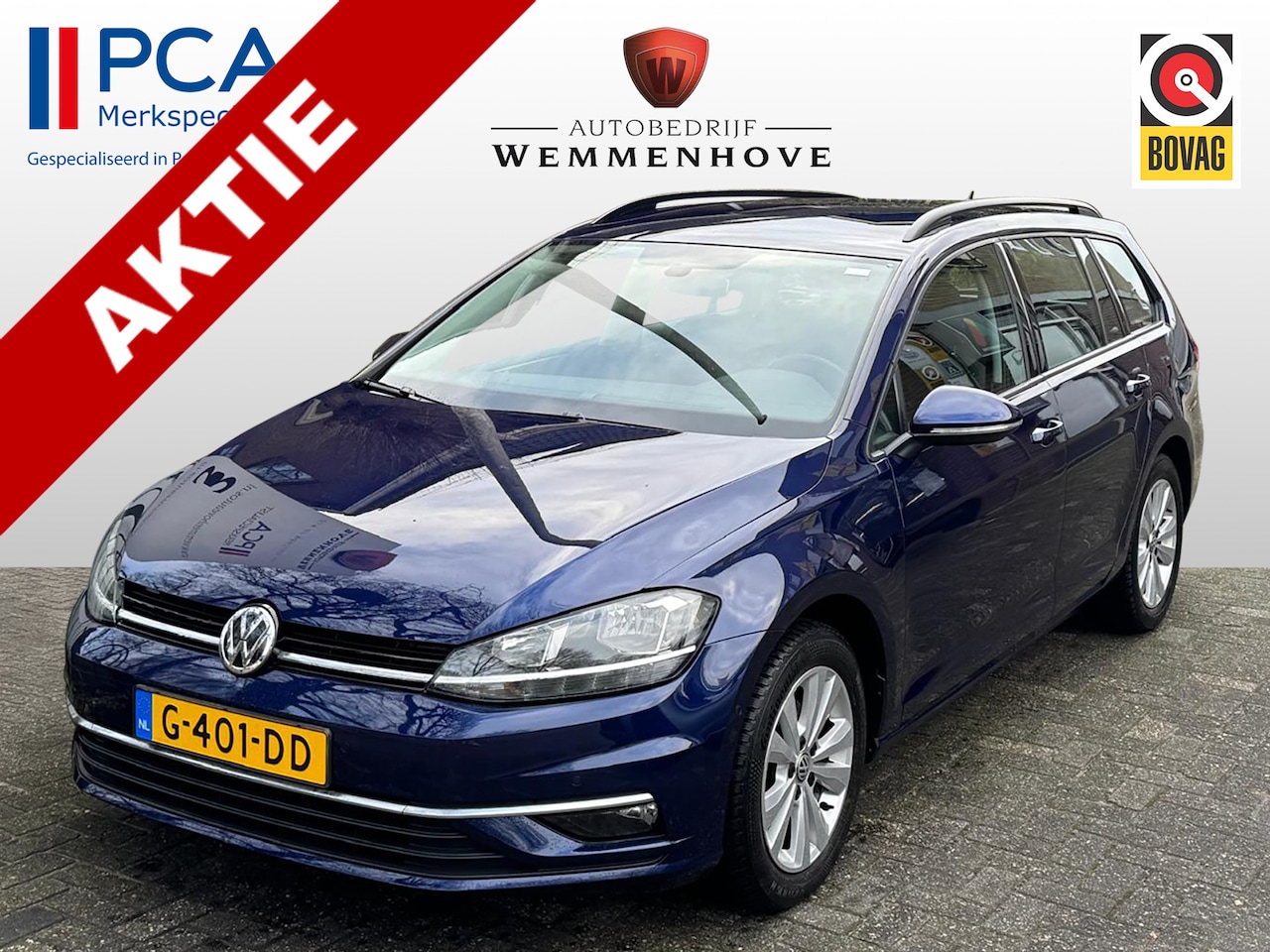 Volkswagen Golf Variant - 1.6 TDI Comfortline Airco/Navi/Lichtmetalen velgen - AutoWereld.nl