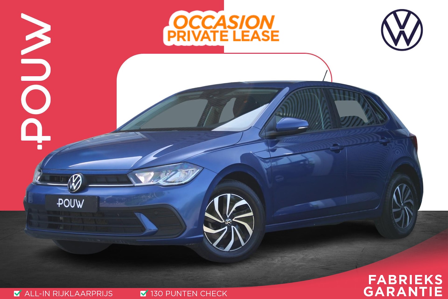 Volkswagen Polo - 1.0 TSI 95pk DSG Life |  Camera Achter | Parkeersensoren Voor & Achter | Apple Carplay & A - AutoWereld.nl