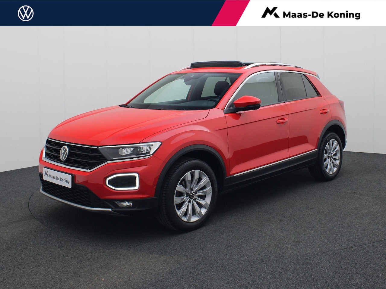 Volkswagen T-Roc - 1.5TSI/150PK Sport DSG · Panoramadak · Camera · Sport Plus Pakket · Electrische Achterklep - AutoWereld.nl
