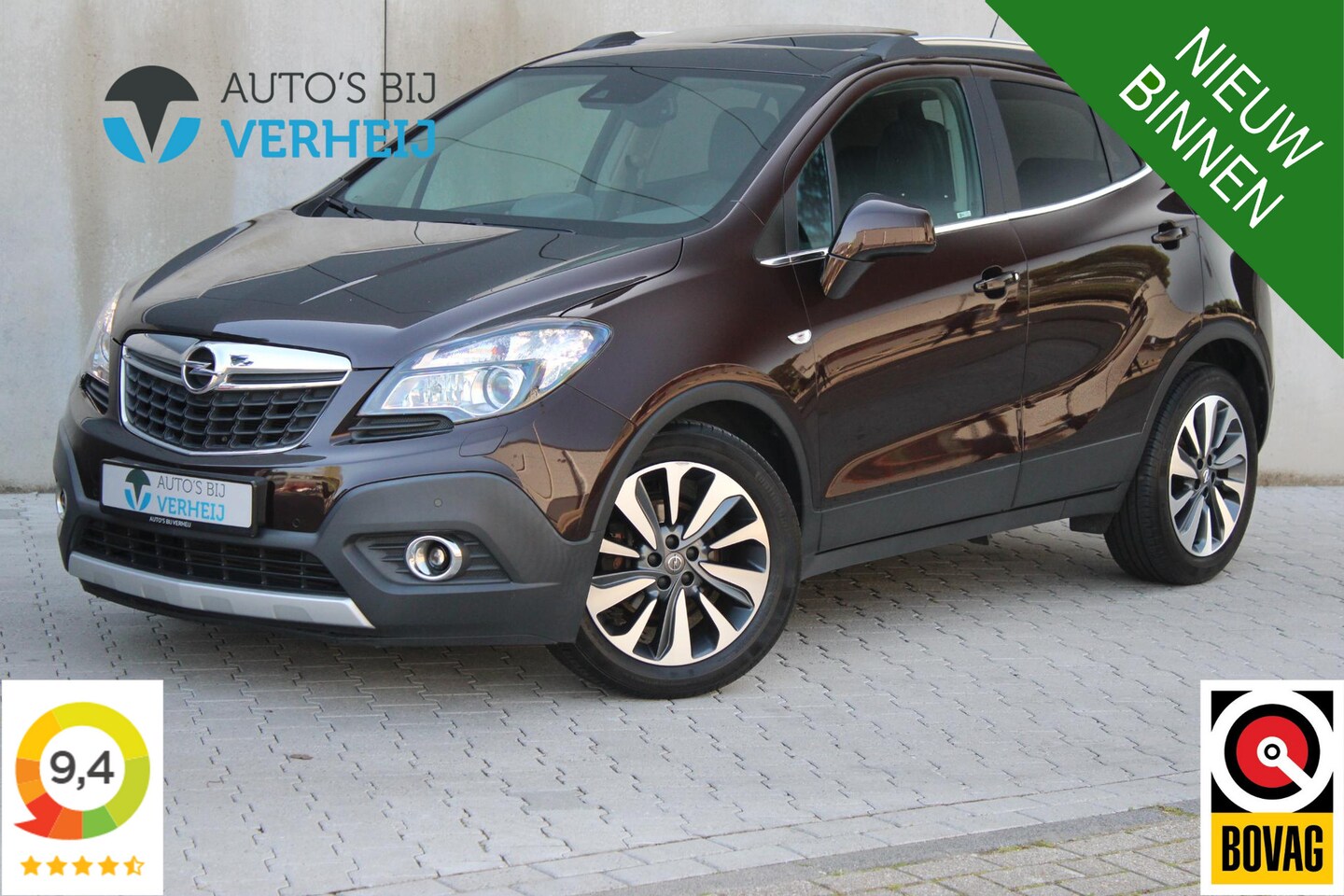 Opel Mokka - 1.4 T Cosmo / AUTOMAAT / LEDER / NAVI / CAMERA / OPEN DAK / TREKHAAK - AutoWereld.nl