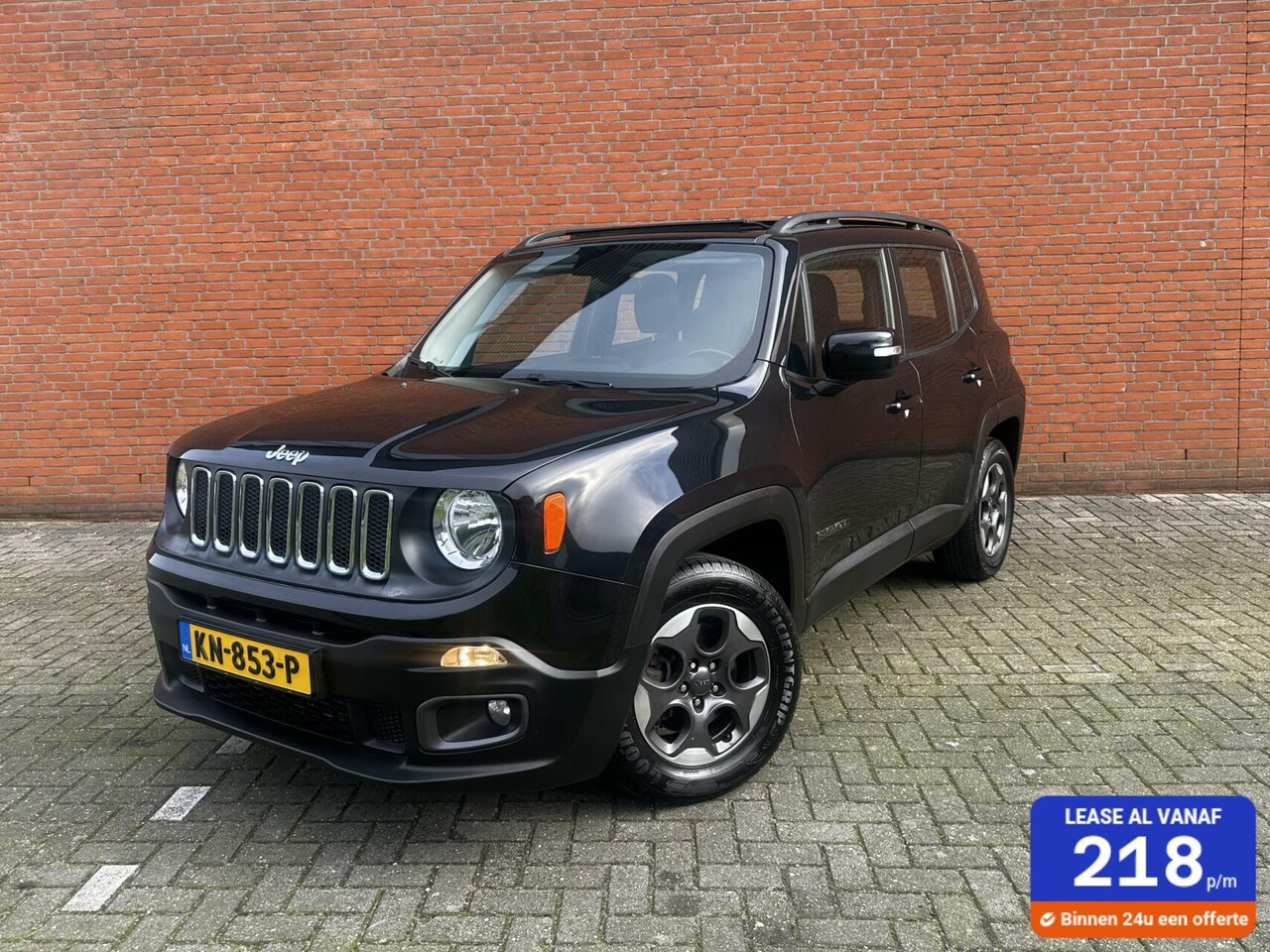 Jeep Renegade - 1.4 MultiAir Longitude|SCHUIFDAK|NAVI|CRUISE - AutoWereld.nl