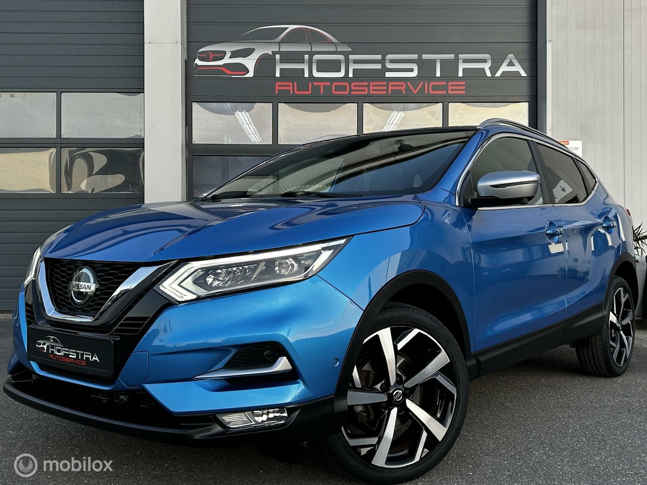 Nissan Qashqai - 1.2 Tekna + Aut. Pano 360-Camera Leer Led Vol! - AutoWereld.nl