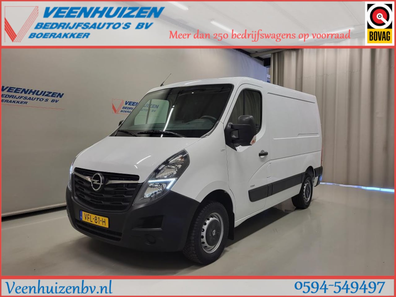 Opel Movano - 2.3Turbo 180pk Automaat Euro 6! - AutoWereld.nl