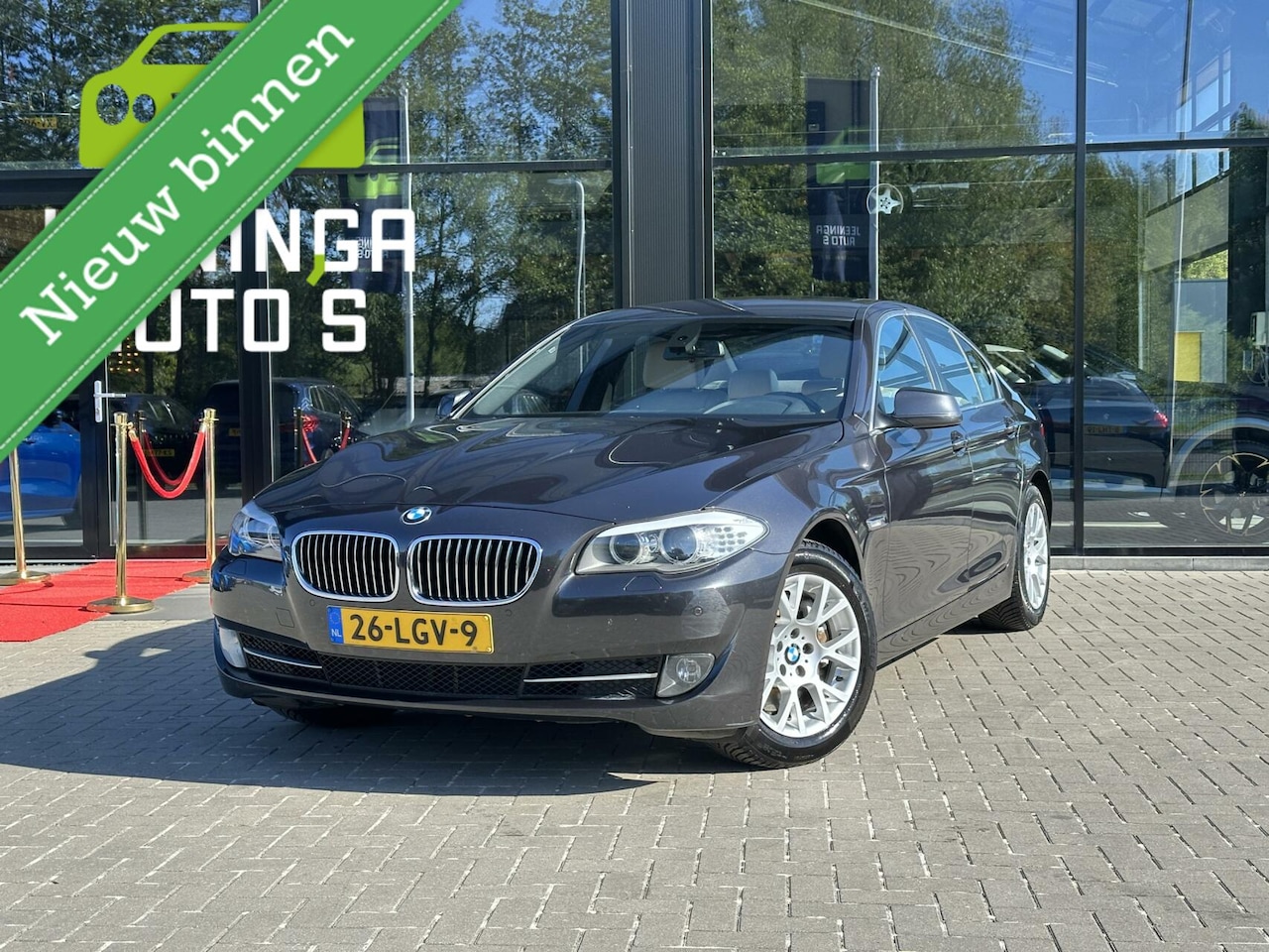 BMW 5-serie - 528i | Leer | automaat | Stoelverwarming | - AutoWereld.nl