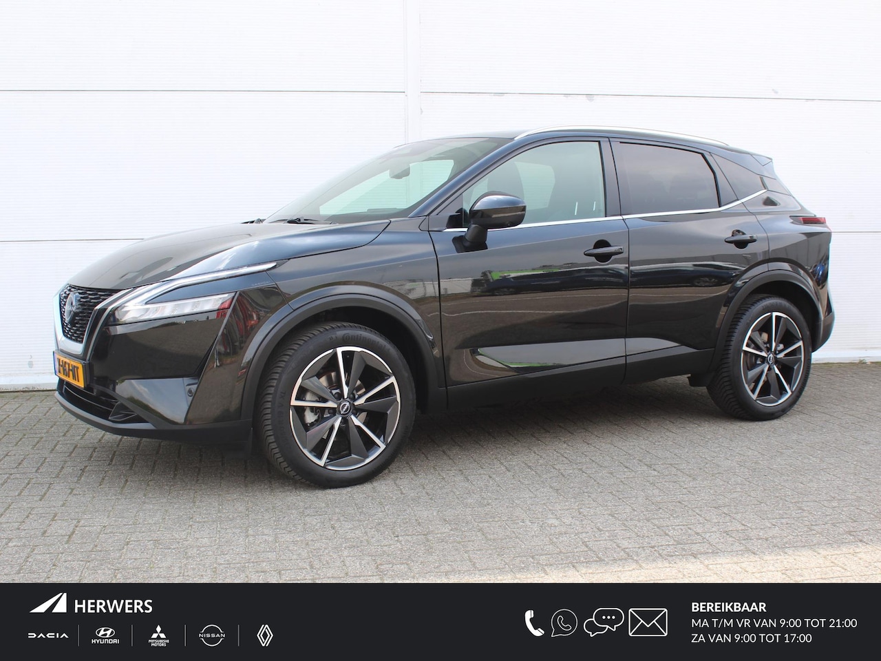 Nissan Qashqai - 1.3 MHEV Xtronic Tekna / Trekhaak (1800KG Trekgewicht) / Panoramadak / Cold Pack / Head-Up - AutoWereld.nl