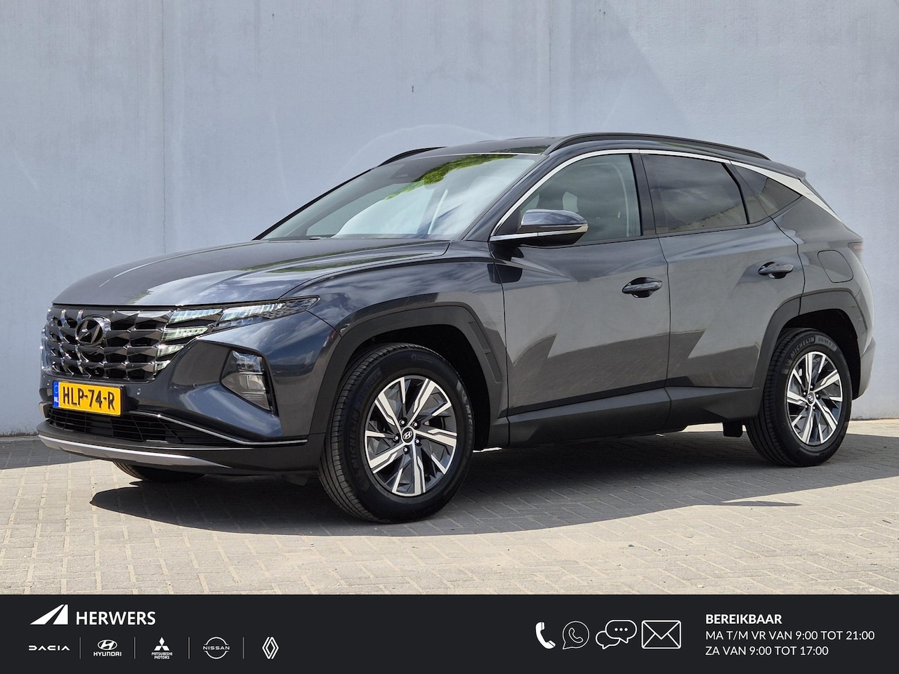 Hyundai Tucson - 1.6 T-GDI HEV 230pk Comfort Automaat / Trekhaak afneembaar / 1650kg Trekgewicht / Cruise c - AutoWereld.nl