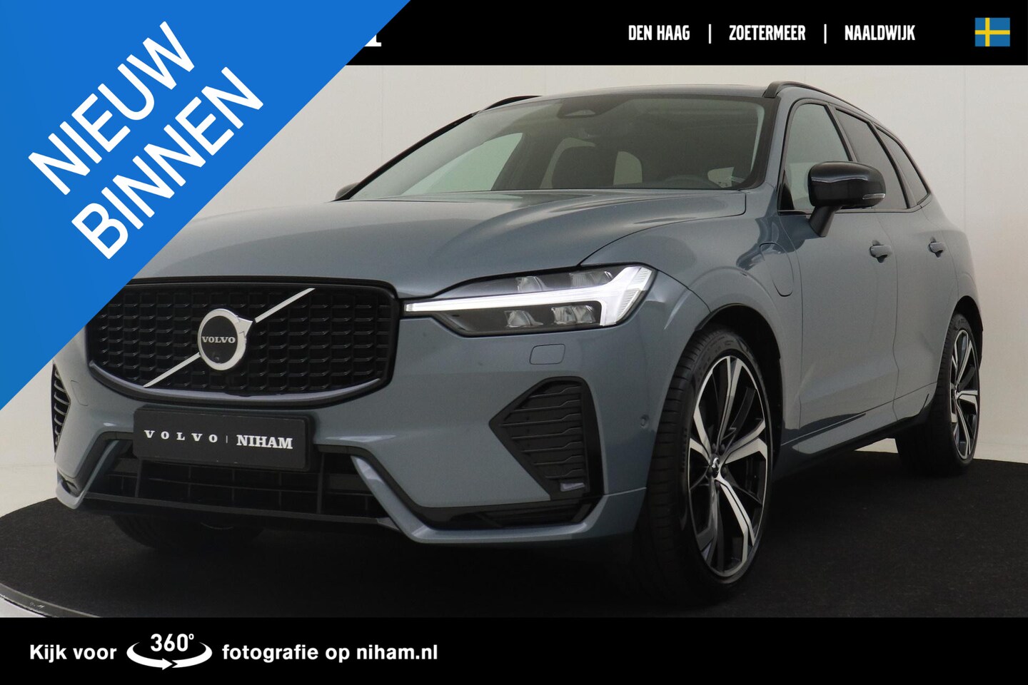 Volvo XC60 - T8 RECHARGE AWD PLUS DARK -PANO.DAK|LUCHTVERING|21"|HARMAN/KARDON|TREKHAAK|360°CAM|BLIS - AutoWereld.nl