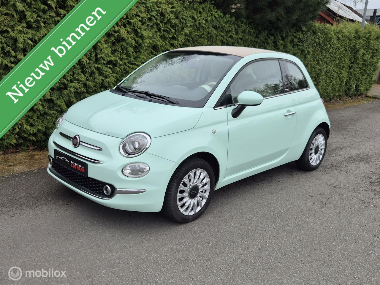 Fiat 500 C - 1.2 Lounge Climate-control Pdc - AutoWereld.nl