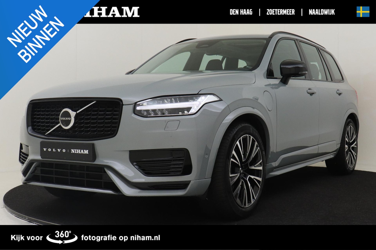 Volvo XC90 - T8 RECHARGE AWD ULTIMATE DARK -PANO.DAK|HARMAN/KARDON|360°CAM|LUCHTVERING|ALL.SEASON - AutoWereld.nl