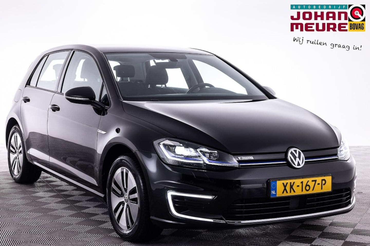 Volkswagen e-Golf - | NAVI | ECC | Lage KM-Stand - AutoWereld.nl