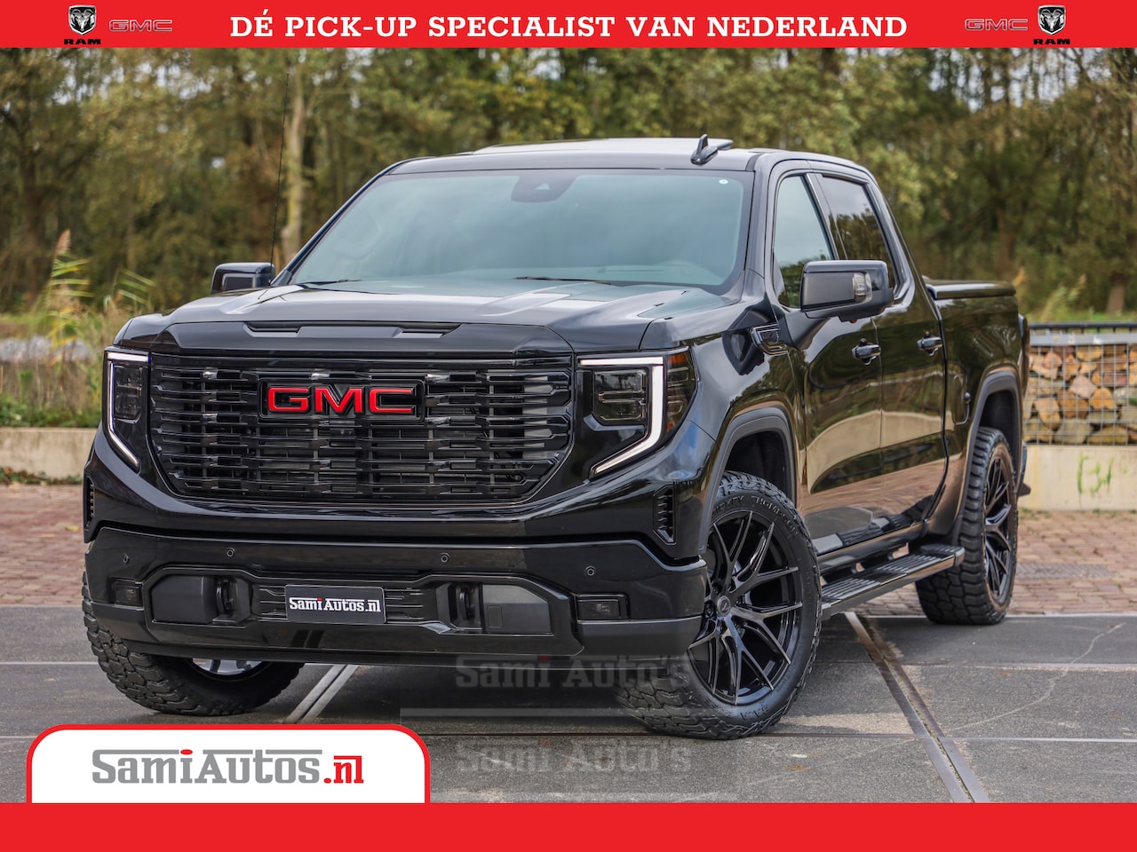 GMC Sierra - DENALI 6.2 V8 426PK Full Option | De Meest Luxe Pick-Up in zijn Klasse | Comfortabele Dubb - AutoWereld.nl